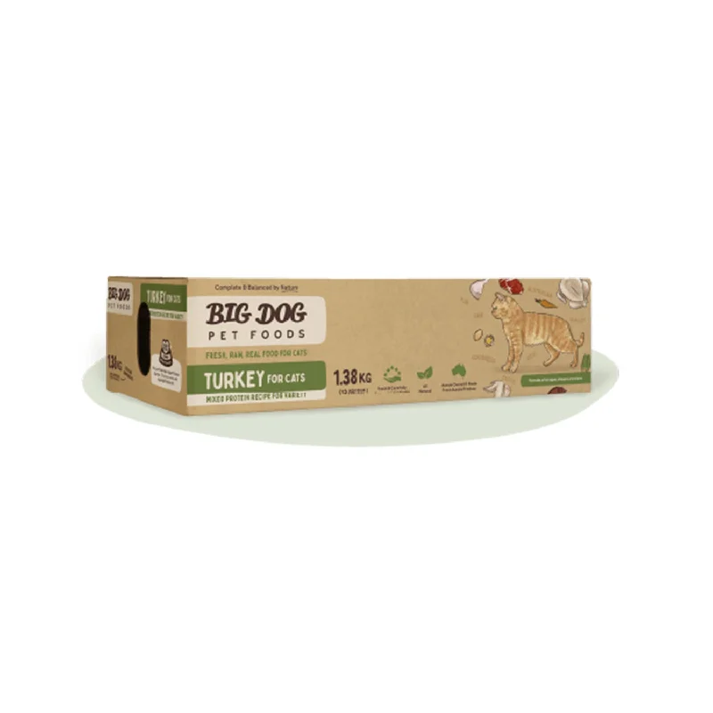 Big Dog Turkey Barf Frozen Raw Cat Food