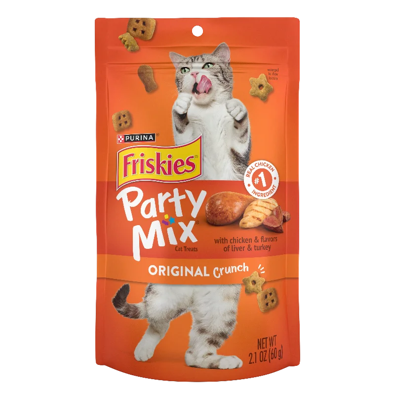 Friskies Party Mix Crunch Original Adult Cat Treats