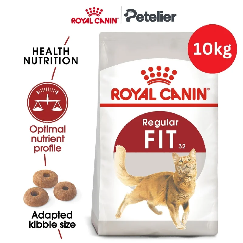 Royal Canin Fit 32 10kg Adult Dry Cat Food - Feline Health Nutrition