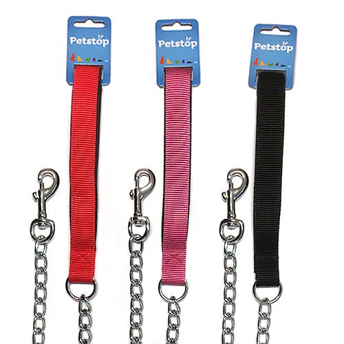 Petstop Padded Chain Lead Extra Heavy 25"